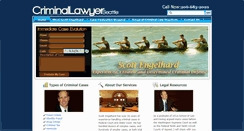 Desktop Screenshot of criminallawyerseattle.net